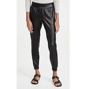 Commando Faux Leather Joggers